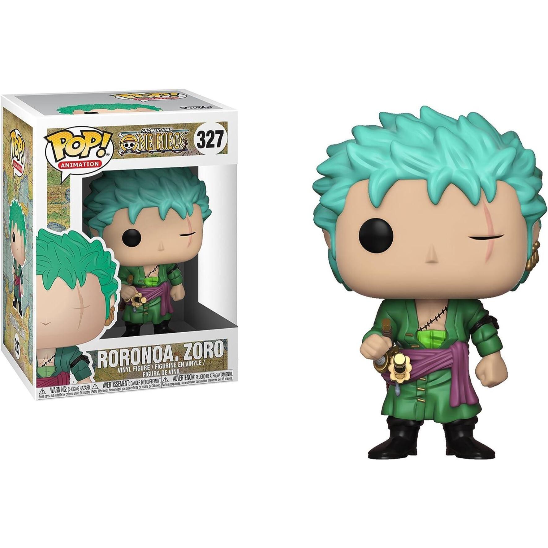 One Piece Pop! Animation Figure in Vinile Roronoa Zoro 9 cm Funko