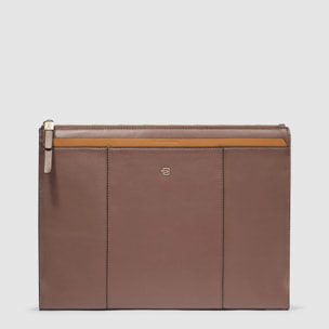 Piquadro Pochette femme en cuir pour iPad®