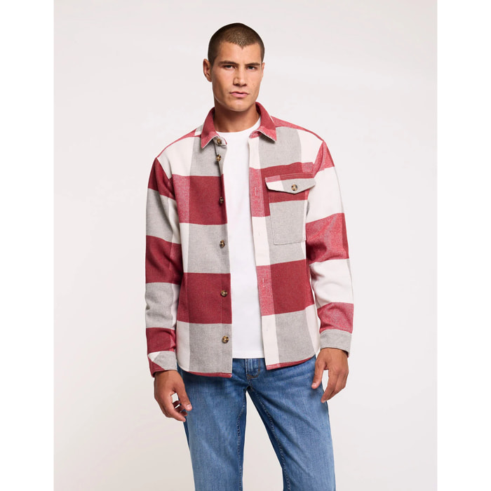 Sobrecamisa a Cuadros Rojo - Manem