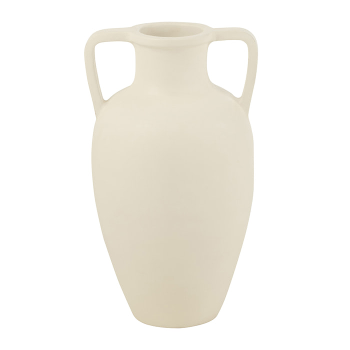 J-Line Vase 2 Anses Terracotta Small