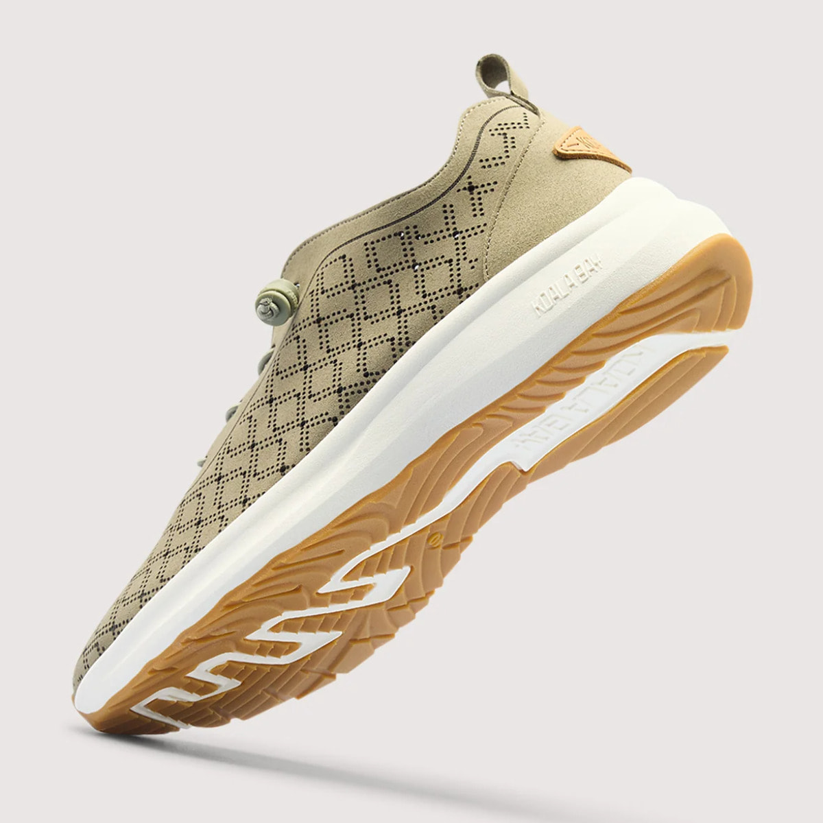 Sneaker Troquelado Caqui - Sunny