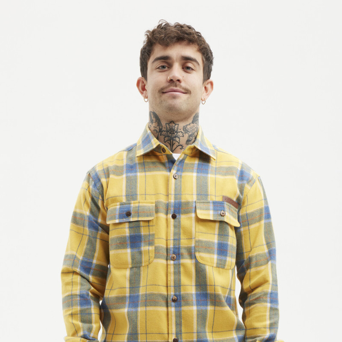 Camisa de franela de manga larga ASTON Hydroponic