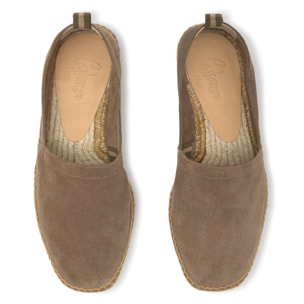 Icónica alpargata Pablo estilo camping en serraje