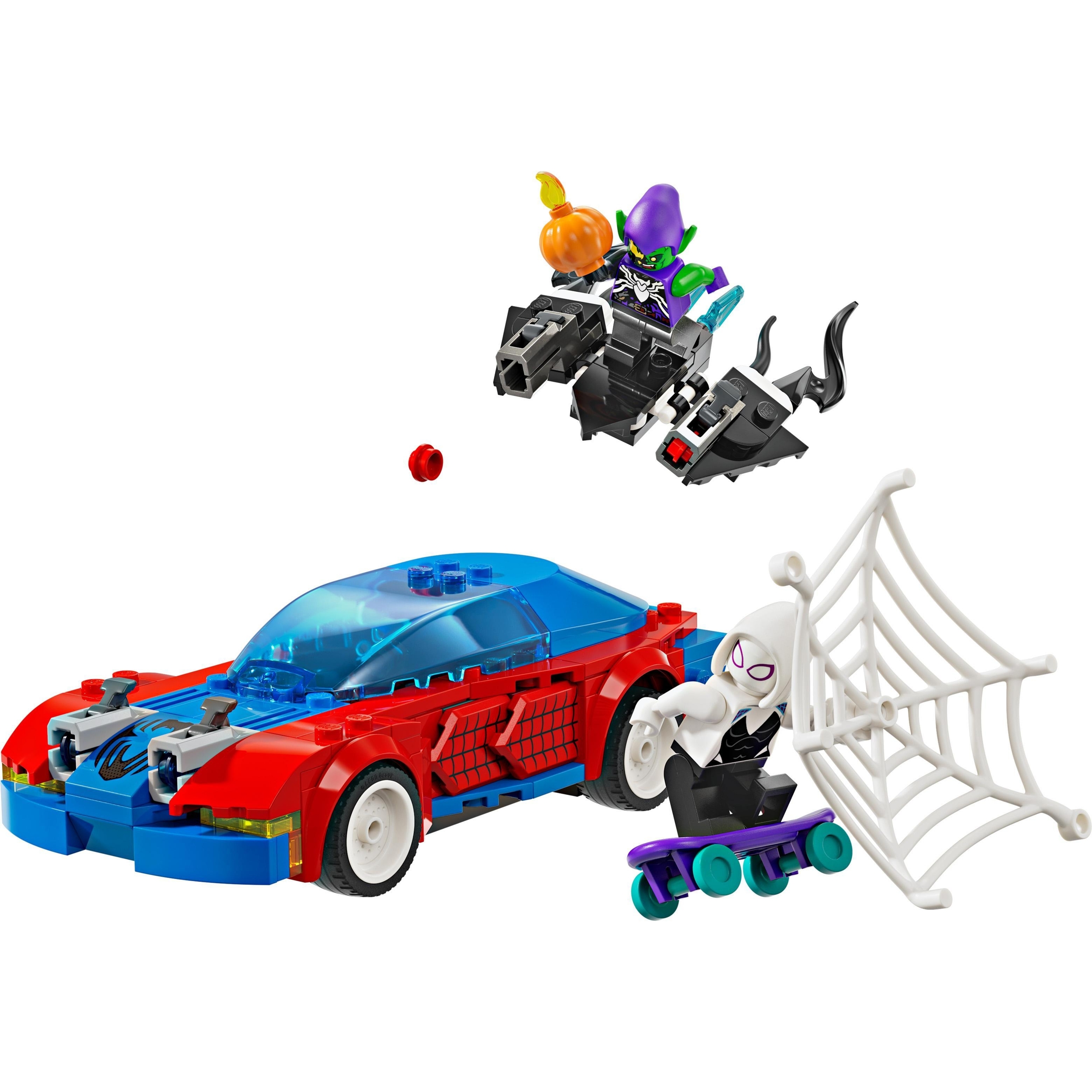 LEGO MARVEL SUPERHEROES 76279 - AUTO DA CORSA DI SPIDR-MAN E VENOM GOBLIN