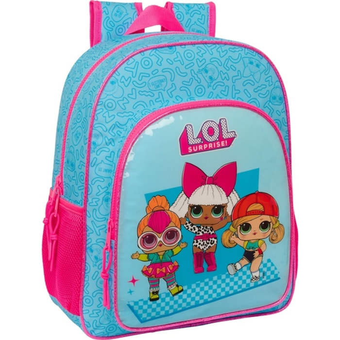 Mochila junior adapt.carro lol surprise! "divas"