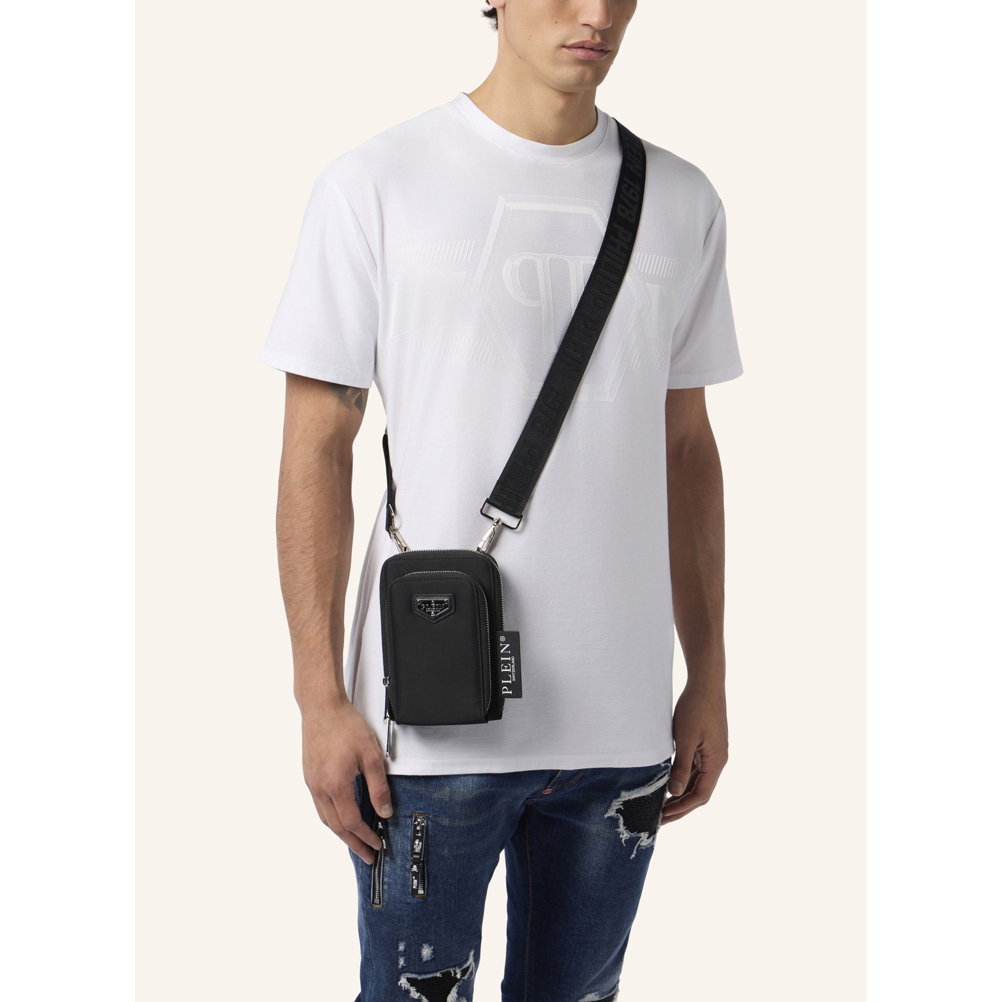 PHILIPP PLEIN Borsa a tracolla