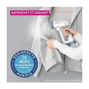 Défroisseur vapeur CALOR DT8722C0 Pure Force 2 en 1