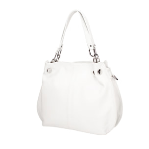 Borsa a mano da donna Made in Italy - Modello Ereba - 100% pelle - 38.0 x 30.0 x 12.0 cm