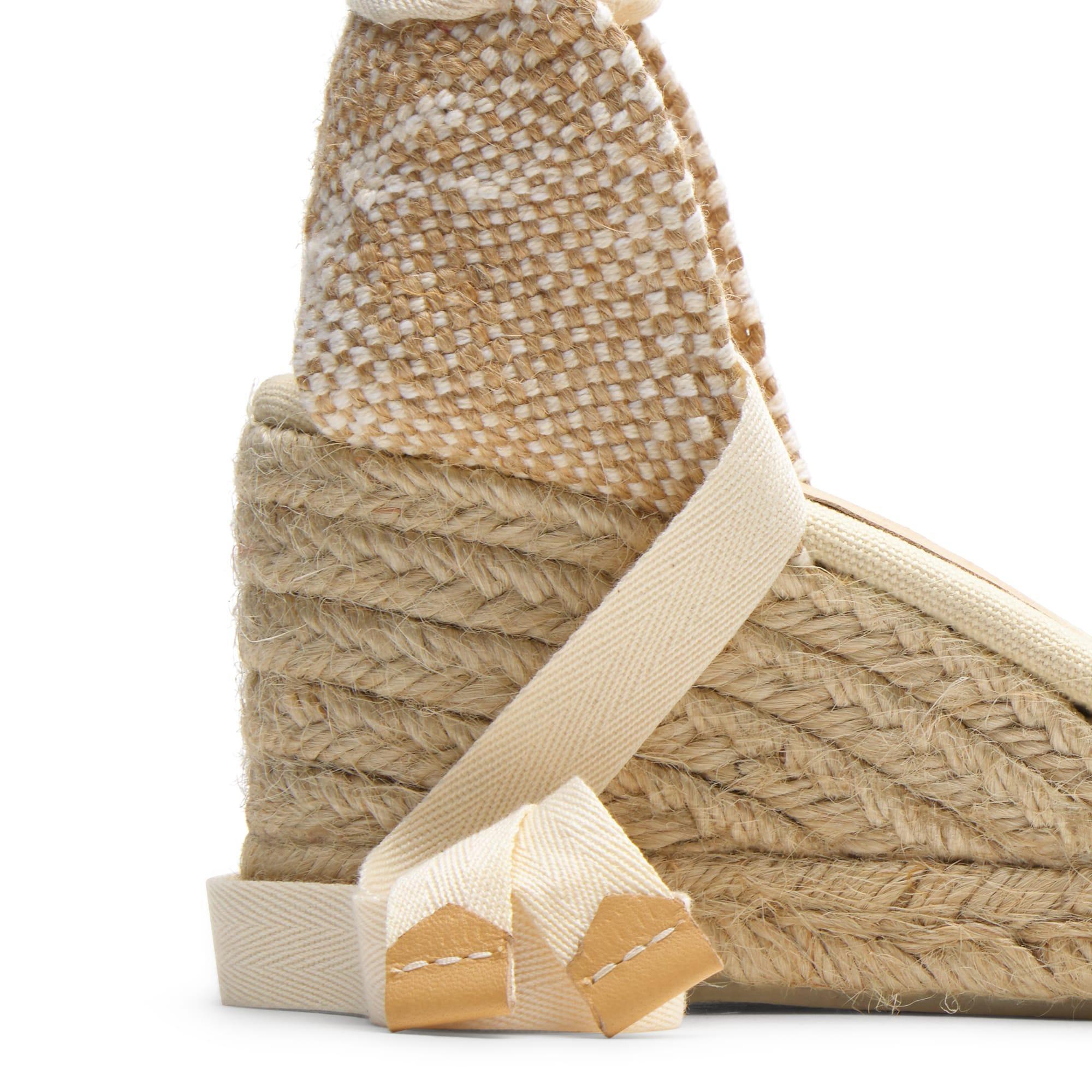 Alpargata Carina cuña de yute 7cm
