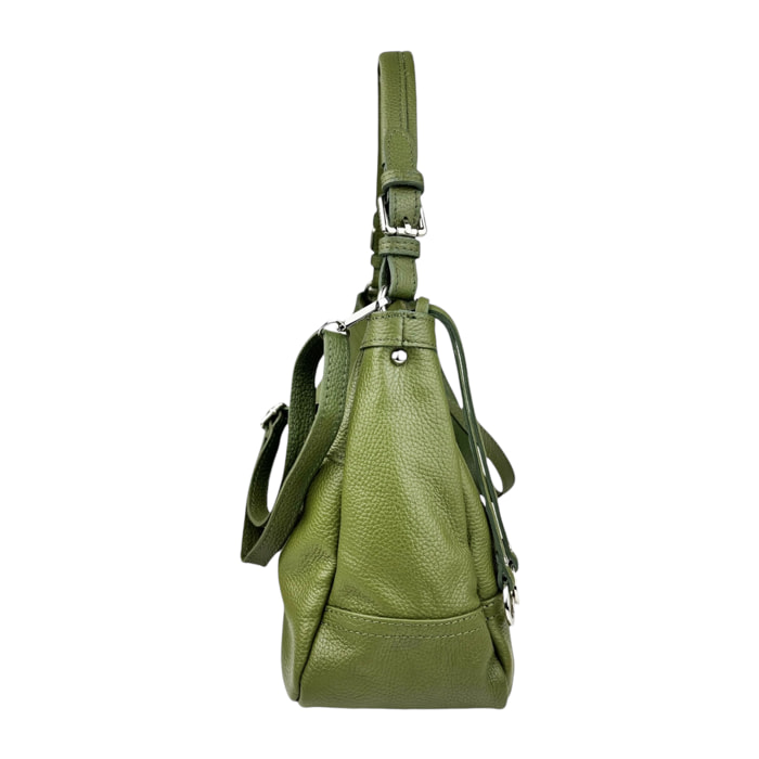 Borsa a spalla Cheval Firenze Giuditta Verde Militare