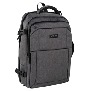 Mochila Viaje Cabina Jaslen Leeds Gris