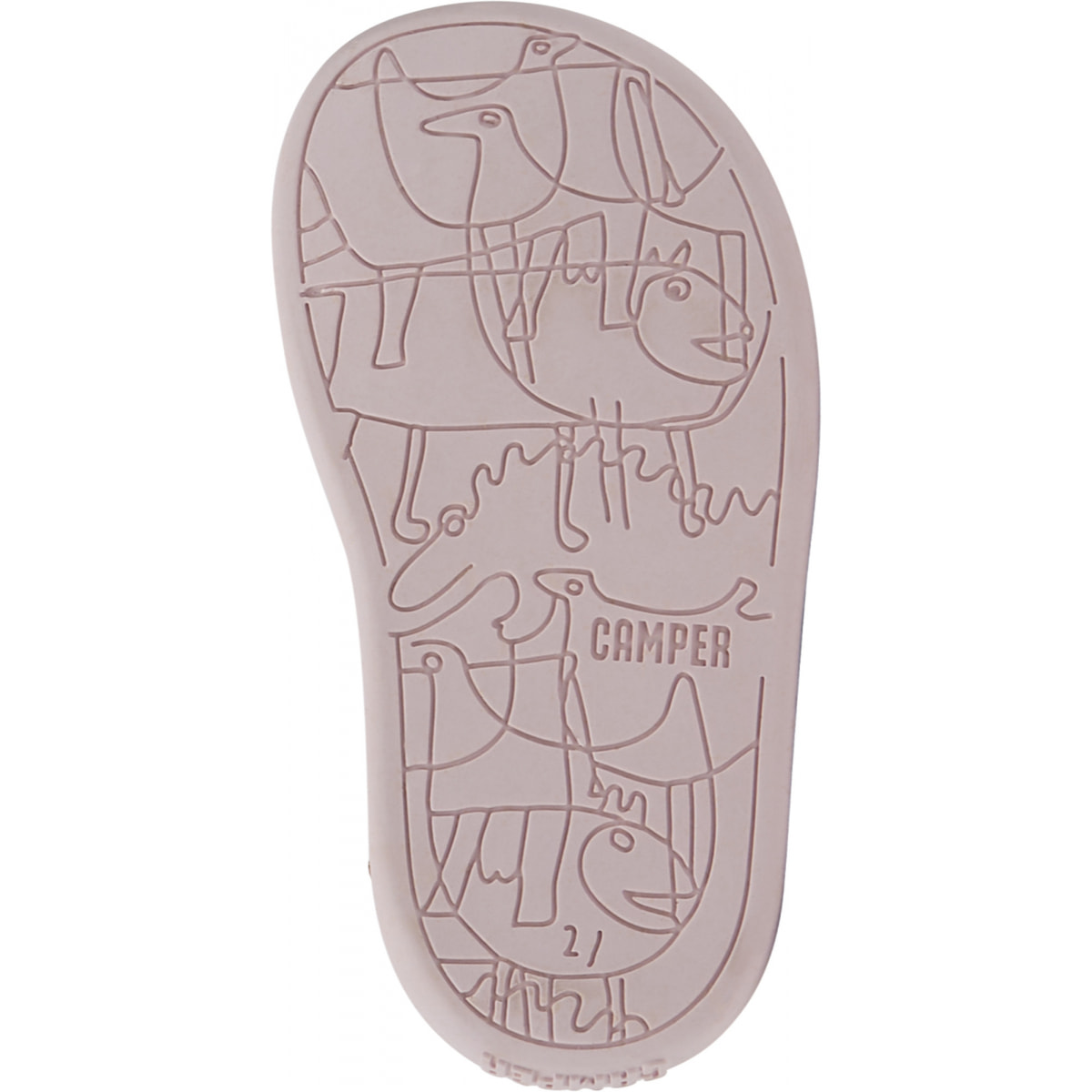 Sandalias - CAMPER Bicho - Marron - Cuero Nubuck