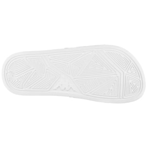 Kappa - Ciabatte Donna Bianco - Logo Sartwow