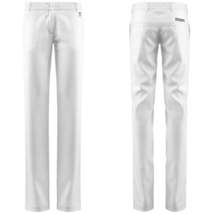 Kappa Pantaloni SPORT TROUSERS KAPPA4GOLF SALED Bianco