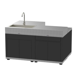 LE MARQUIER - CUISINE ILOT 4 ELEMENTS - DUO