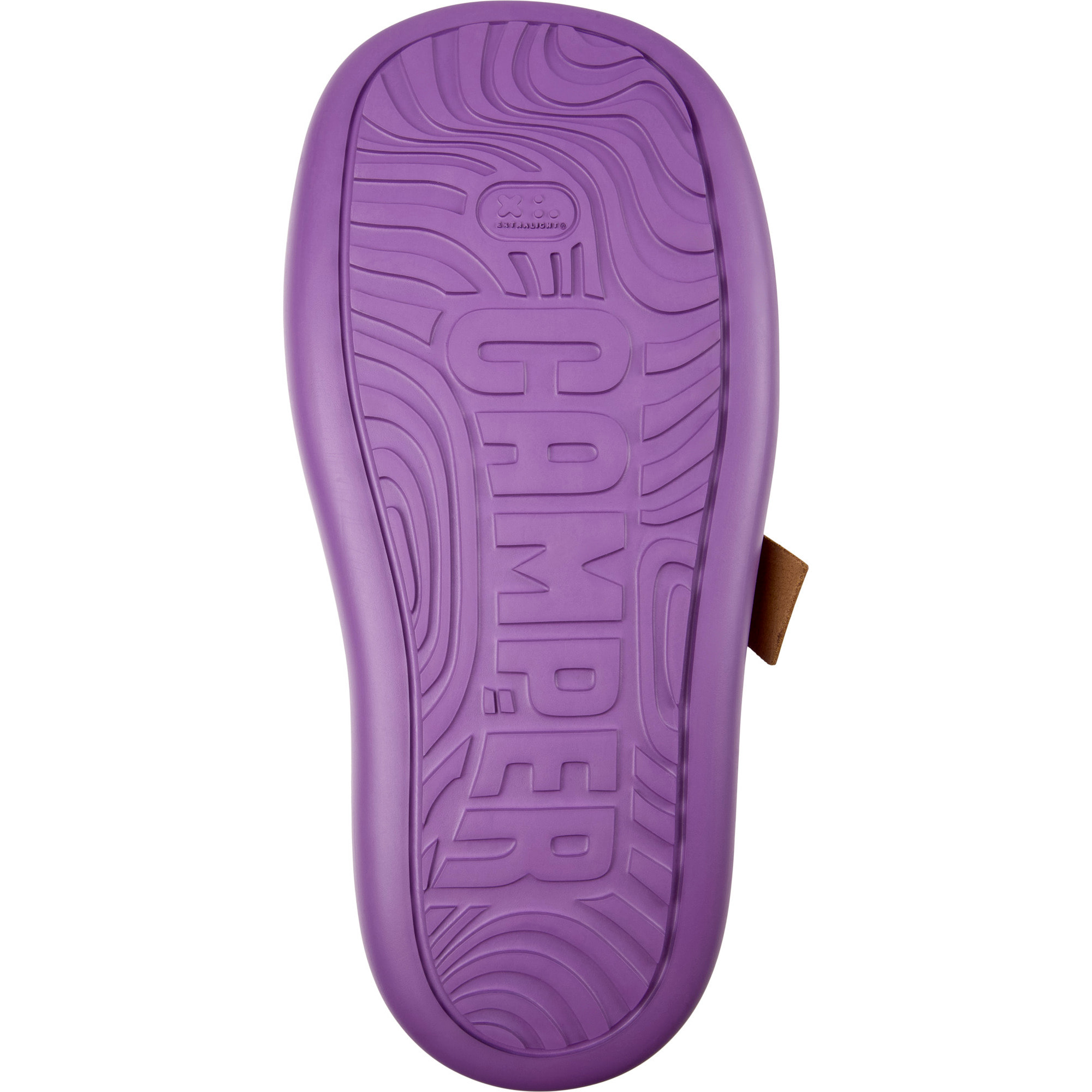 Bailarinas - CAMPER Aqua - Violeta - Cuero liso