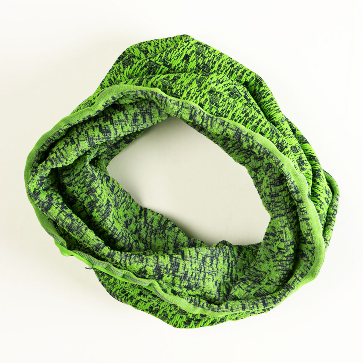 SCUOLA NAUTICA ITALIANA fascia uomo blu/verde fluo