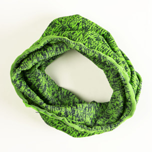 SCUOLA NAUTICA ITALIANA fascia uomo blu/verde fluo