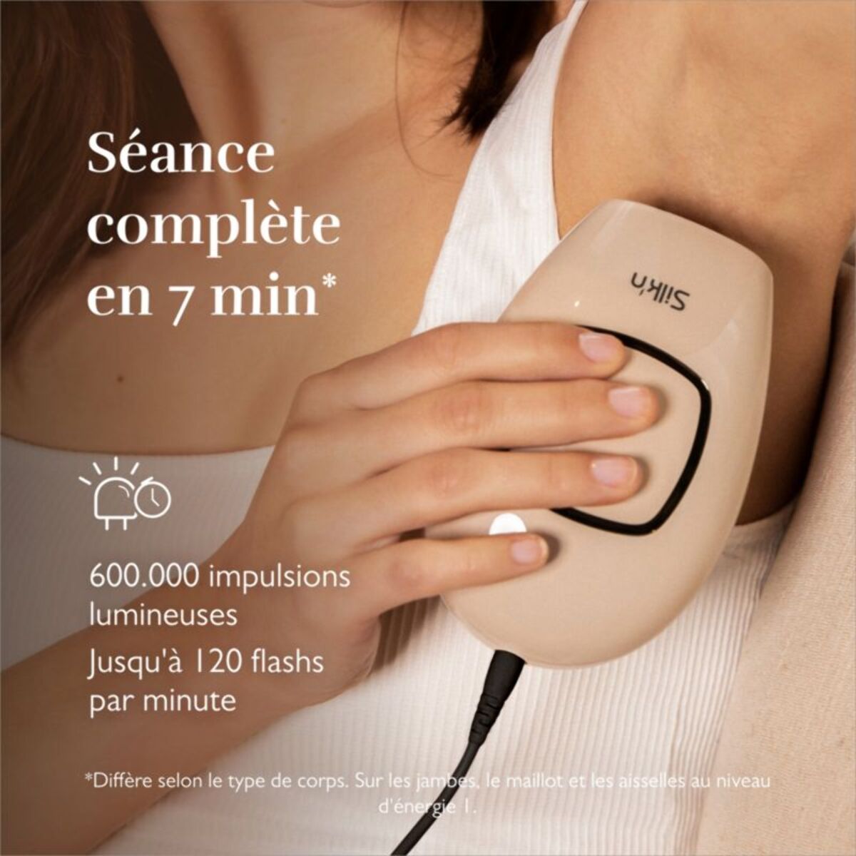 Epilateur lumière pulsée SILK'N Infinity fast