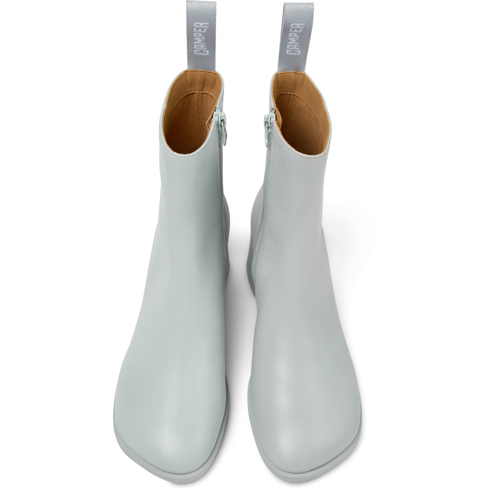 Botines - CAMPER Kora - Gris - Cuero liso