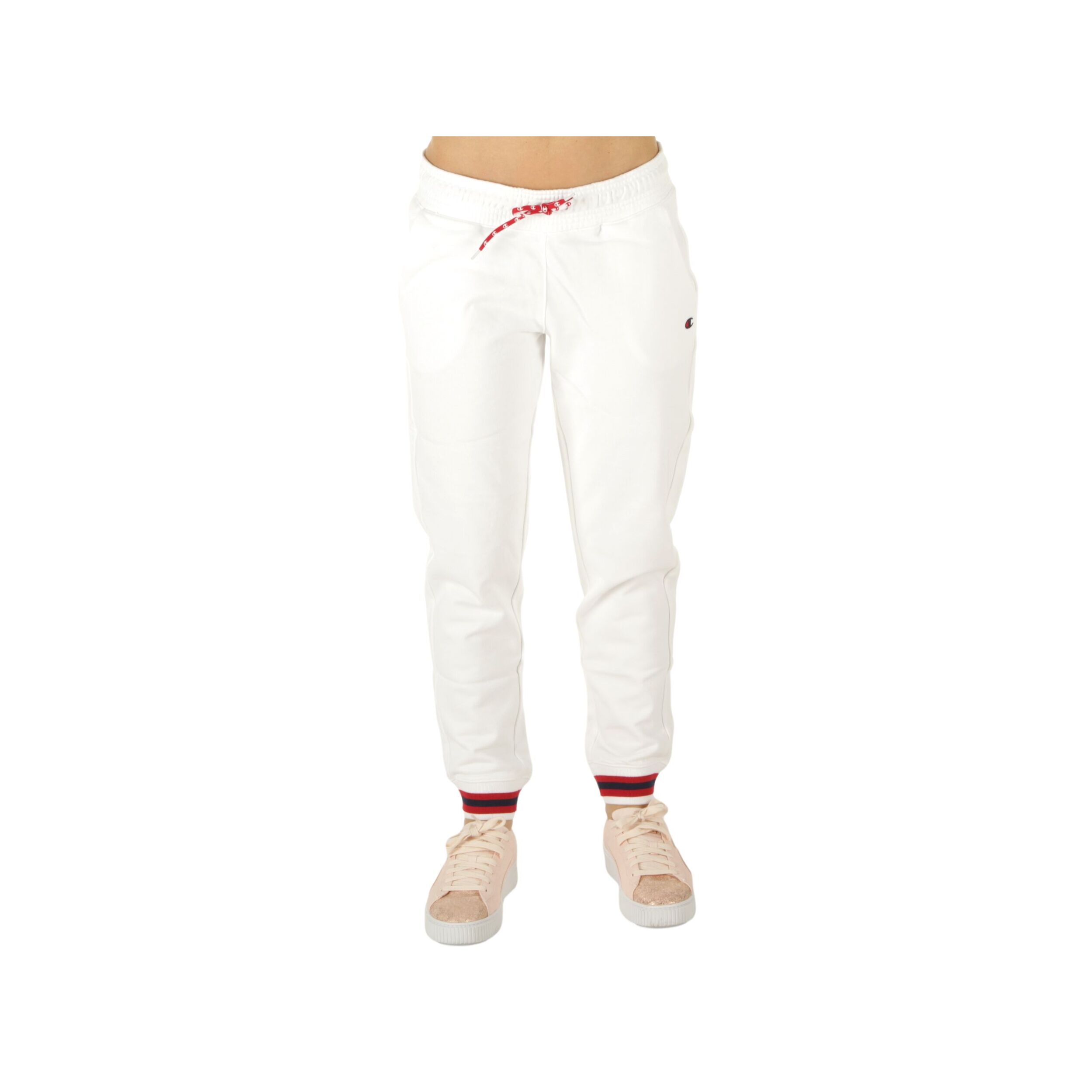 Pantaloni Champion Rib Cuff Pants Bianco