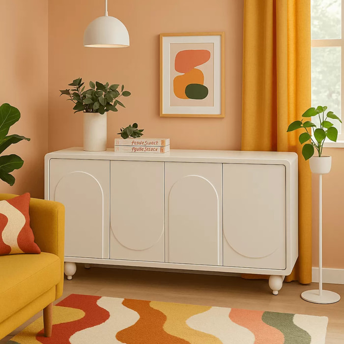 Buffet Paco blanc Kare Design