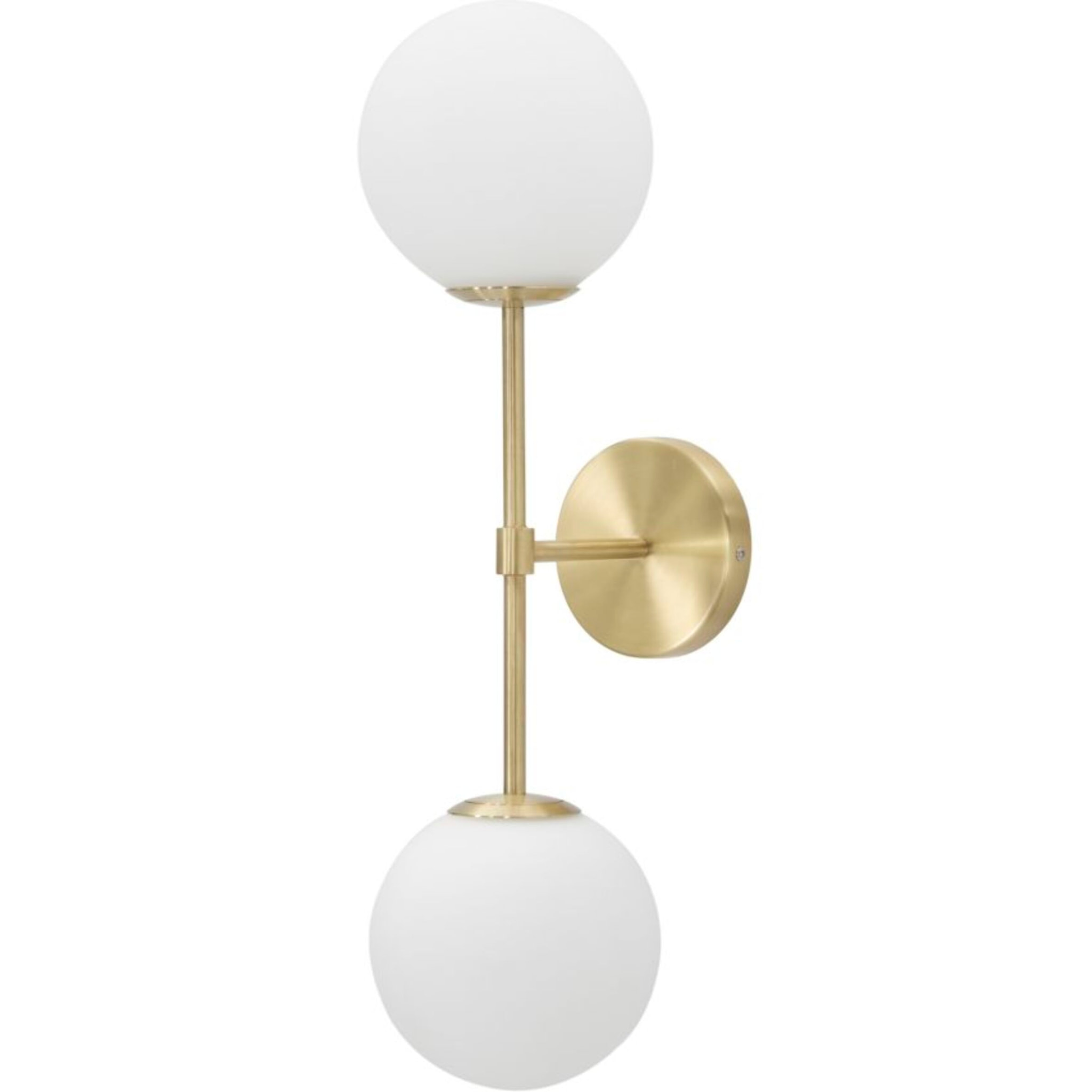 LAMPADA DA MURO GLAMY DOPPIA CM 15x21x55