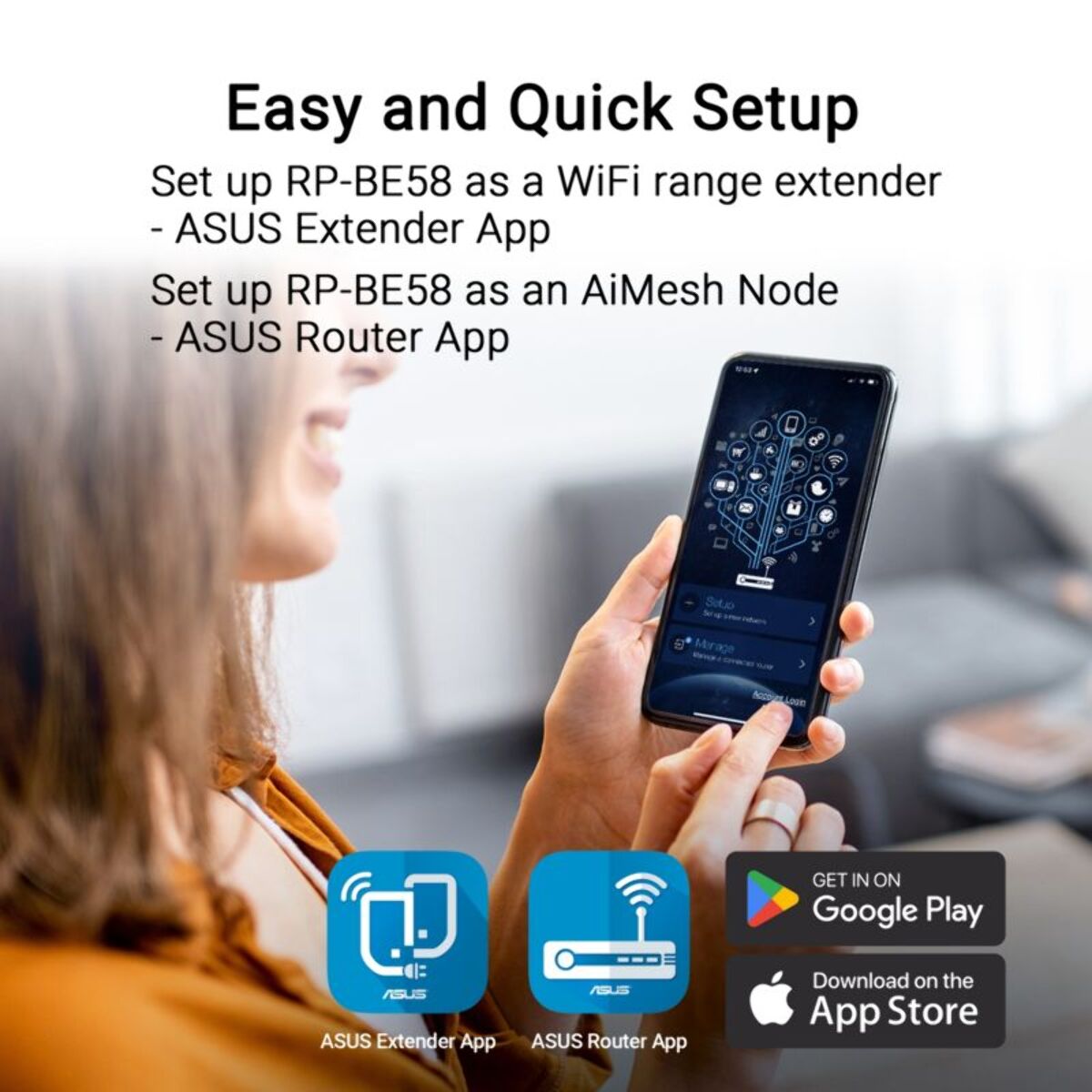 Répéteur Wifi ASUS RP-BE58