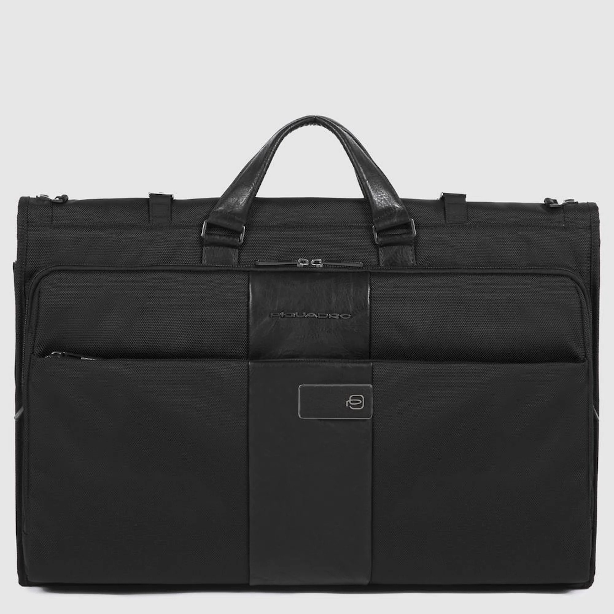 Piquadro Borsa porta abiti pieghevole in tessuto riciclato