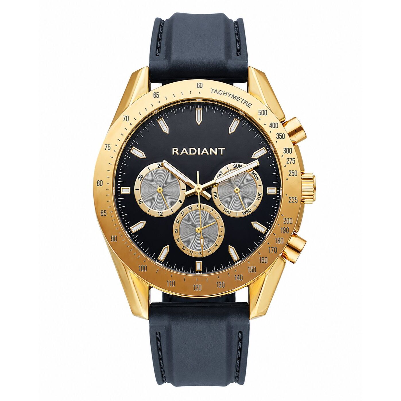 Reloj Radiant RA668709 Hombre Analogico Cuarzo con Correa de Cuero