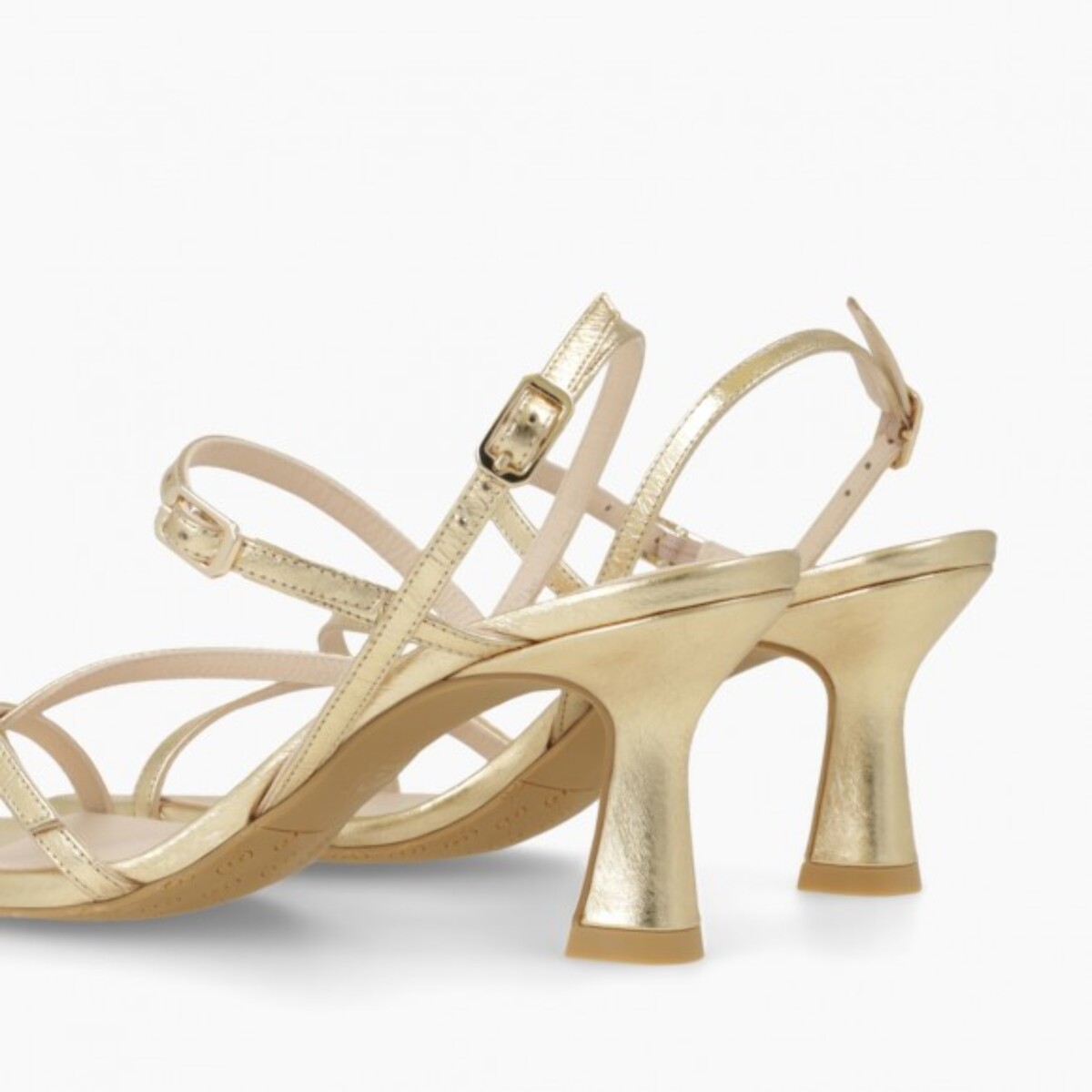 SANDALIAS DORADAS LASON