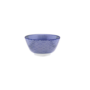 Bol PATTERN Ø12cm - 6 pièces - Dark blue