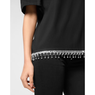 PHILIPP PLEIN Camiseta cuello pico Ss SIGNATURE