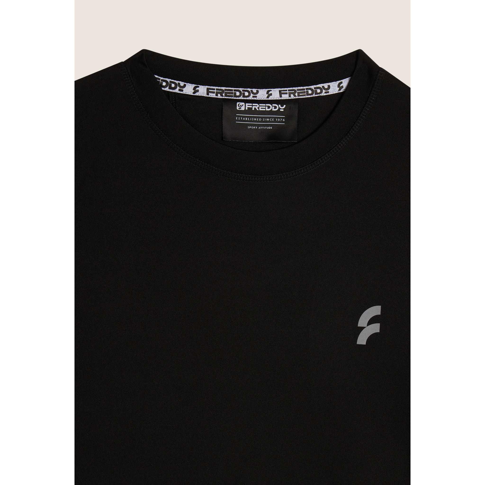 T-shirt Uomo in Tessuto Tecnico con inserti traspiranti