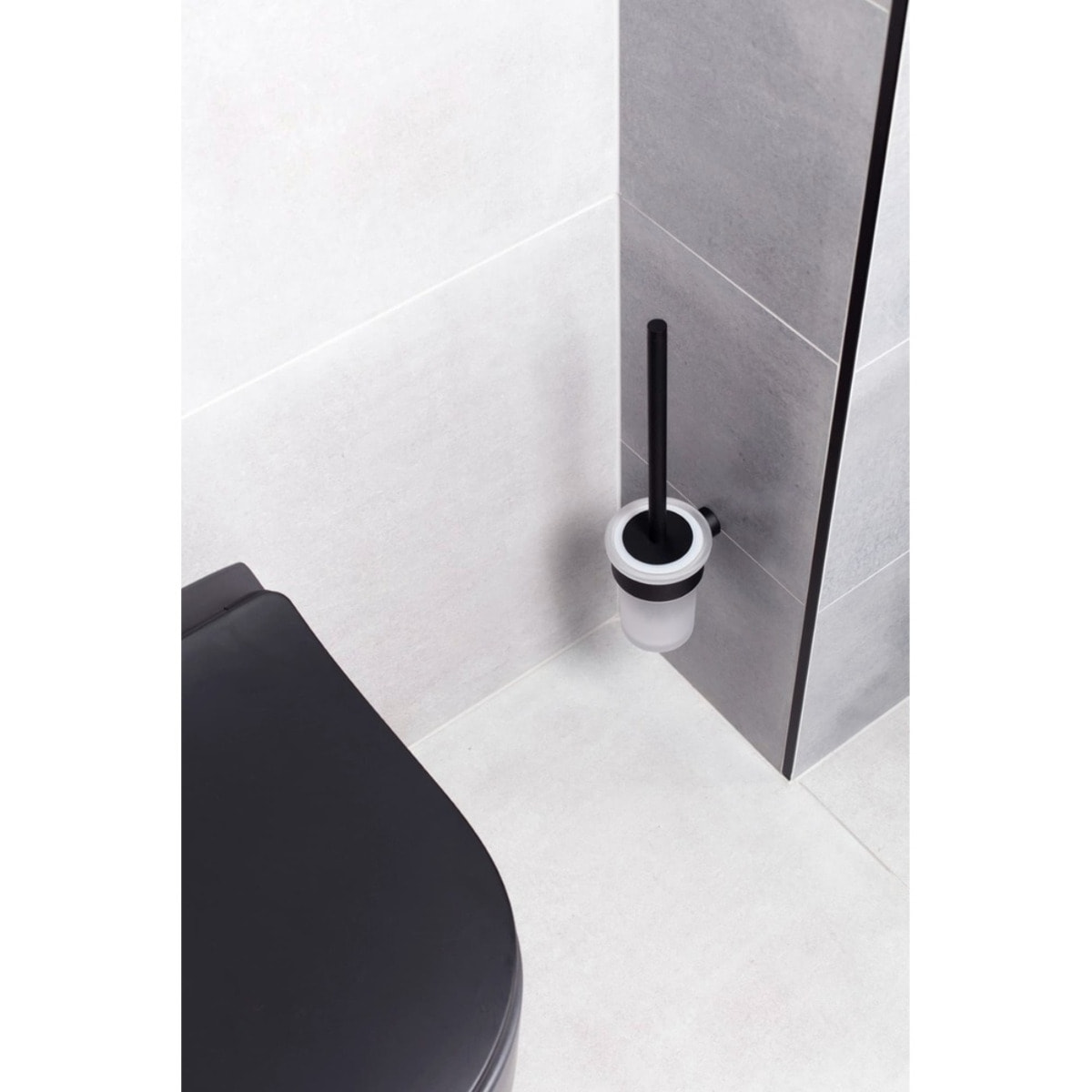B-Way R Brosse WC, noire (SATDBWAYR37)