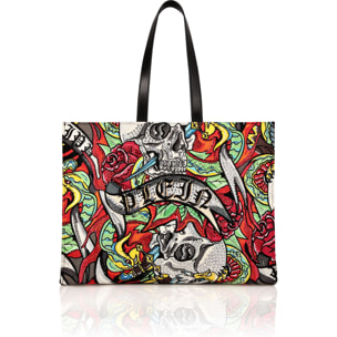 PHILIPP PLEIN Shopping Bag TATTOO