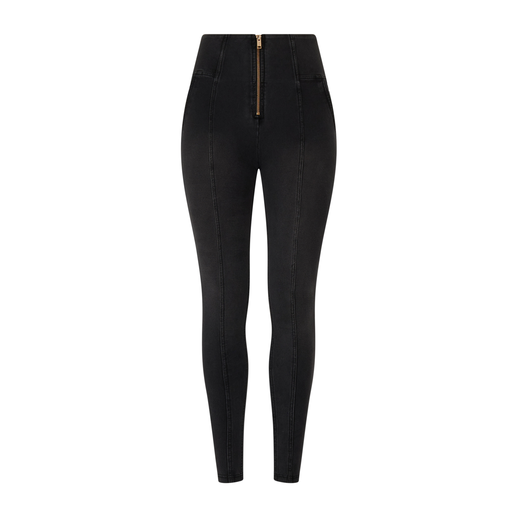 Jeggings WR.UP® vita alta e cucitura centrale e tasche finte