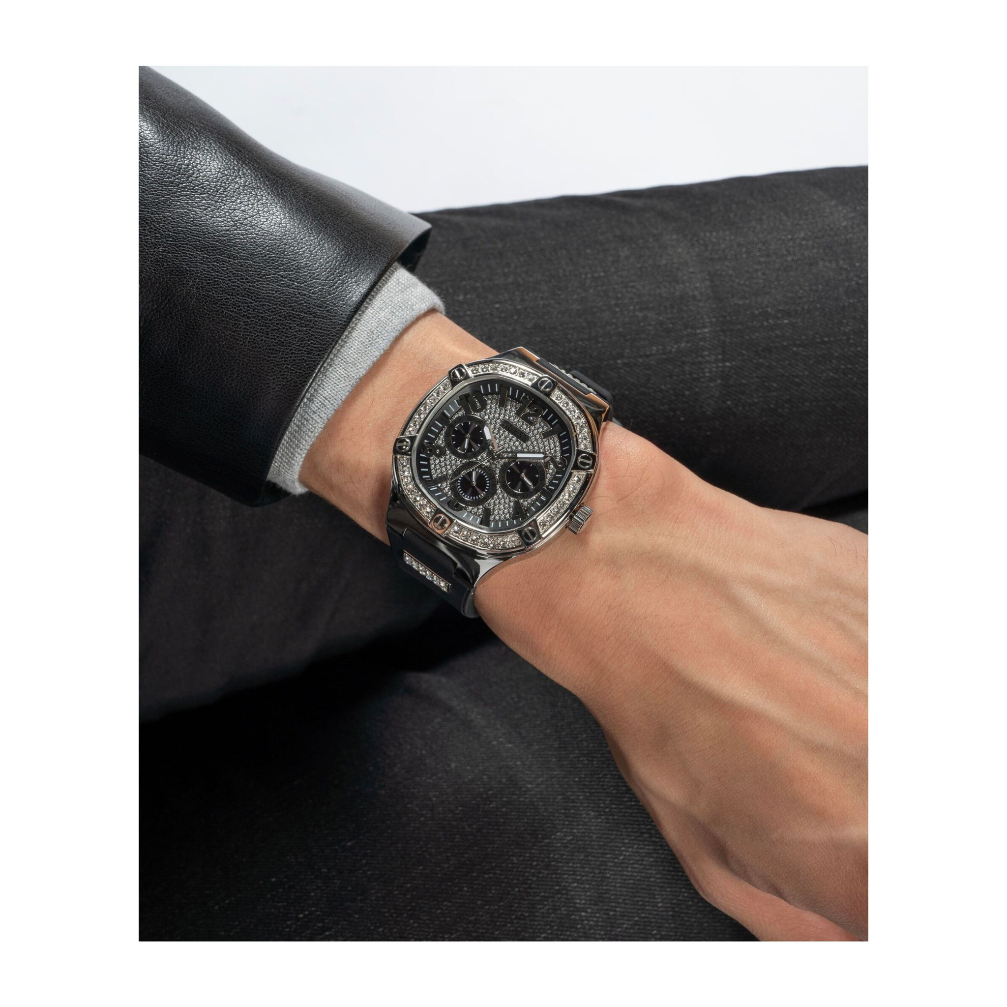 Guess Orologio Analogico Al Quarzo Gt Duke