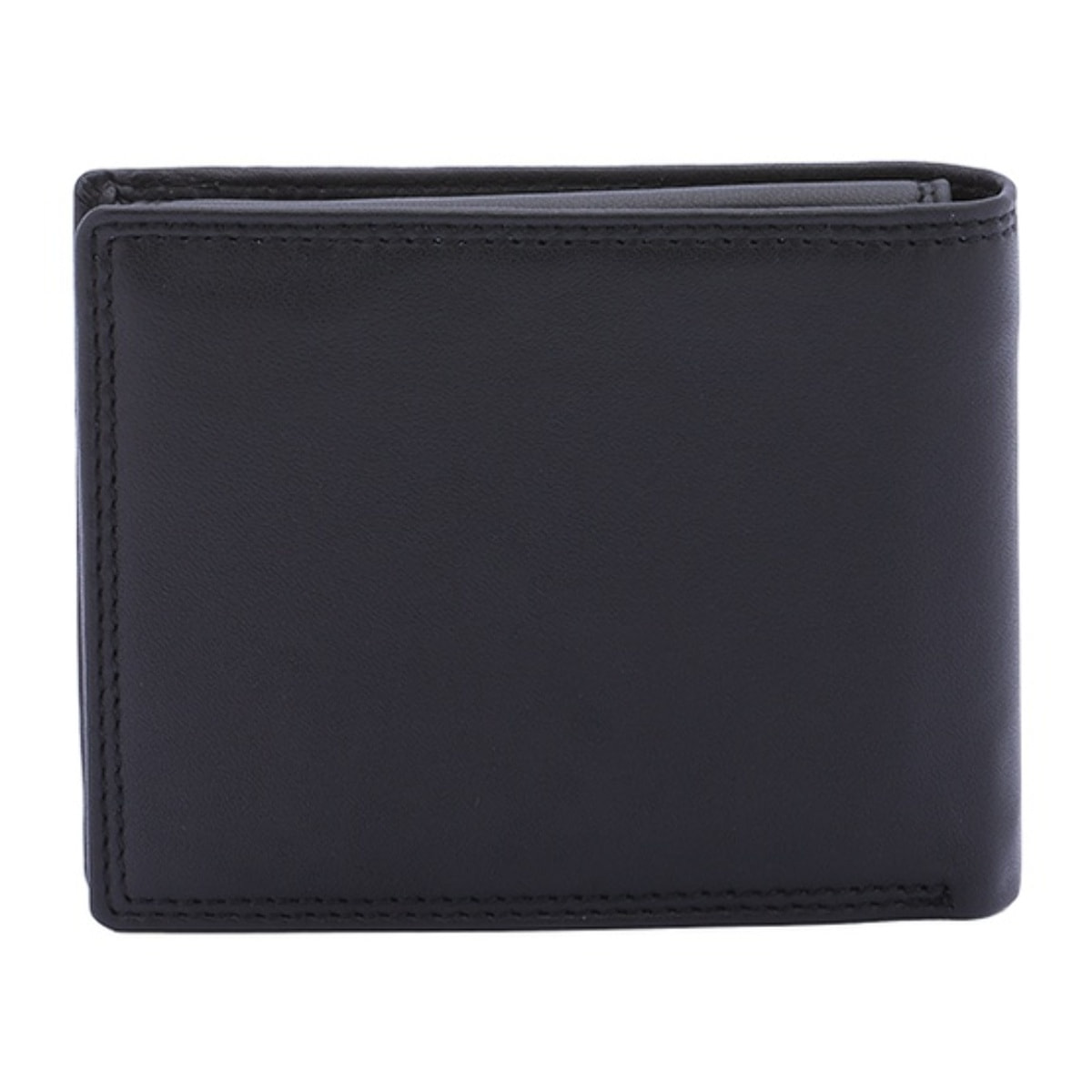 Portafoglio uomo in vera pelle - Modello False - Casual - 12.0 x 9.5 x 3.0 cm