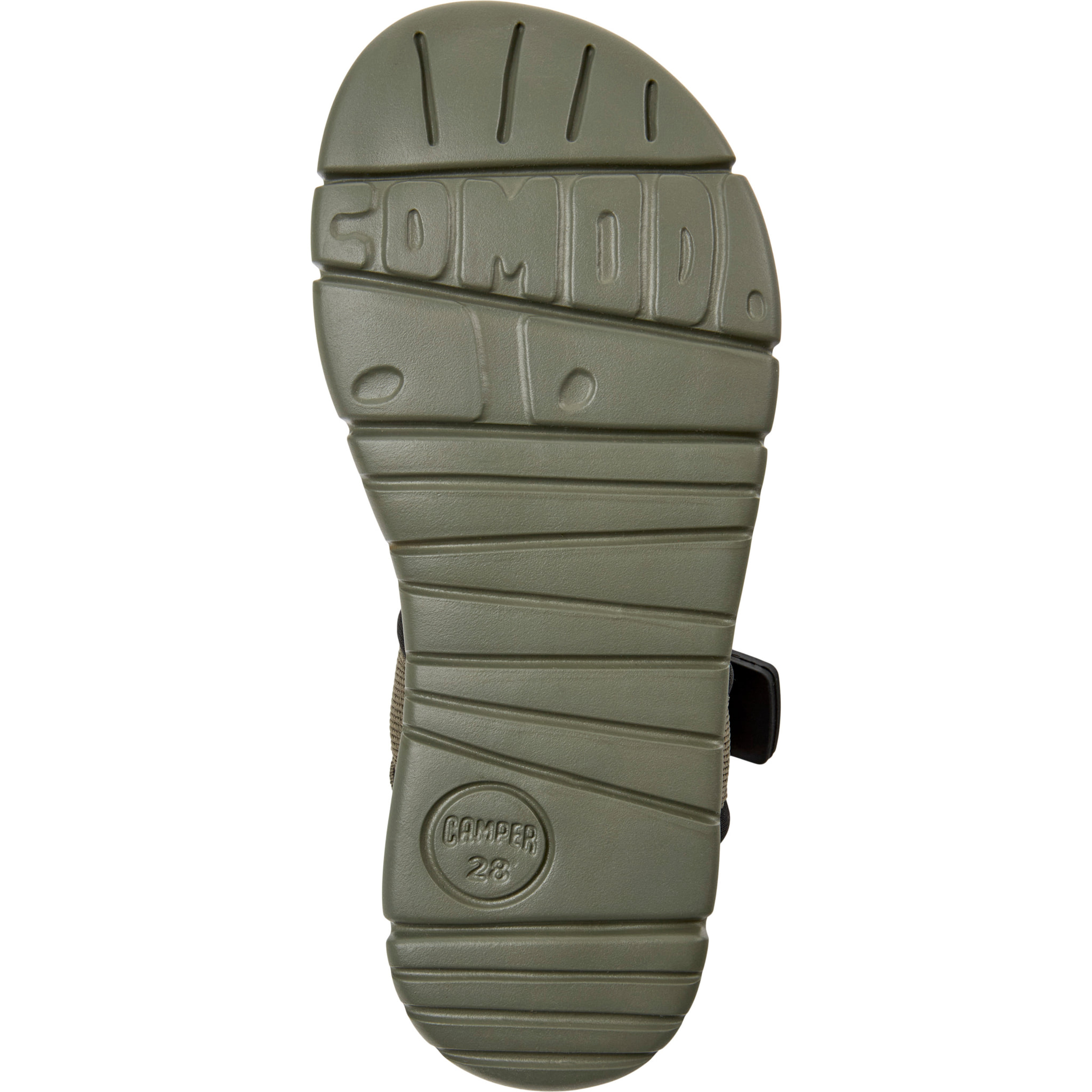Sandali - CAMPER Oruga Sandal - Verde - Tessile tecnico