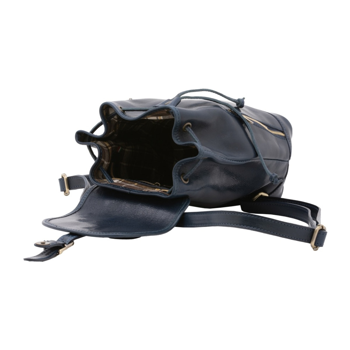 Borsa a spalla da donna - Modello False - Vera pelle - 20.0 x 29.0 x 14.0 cm