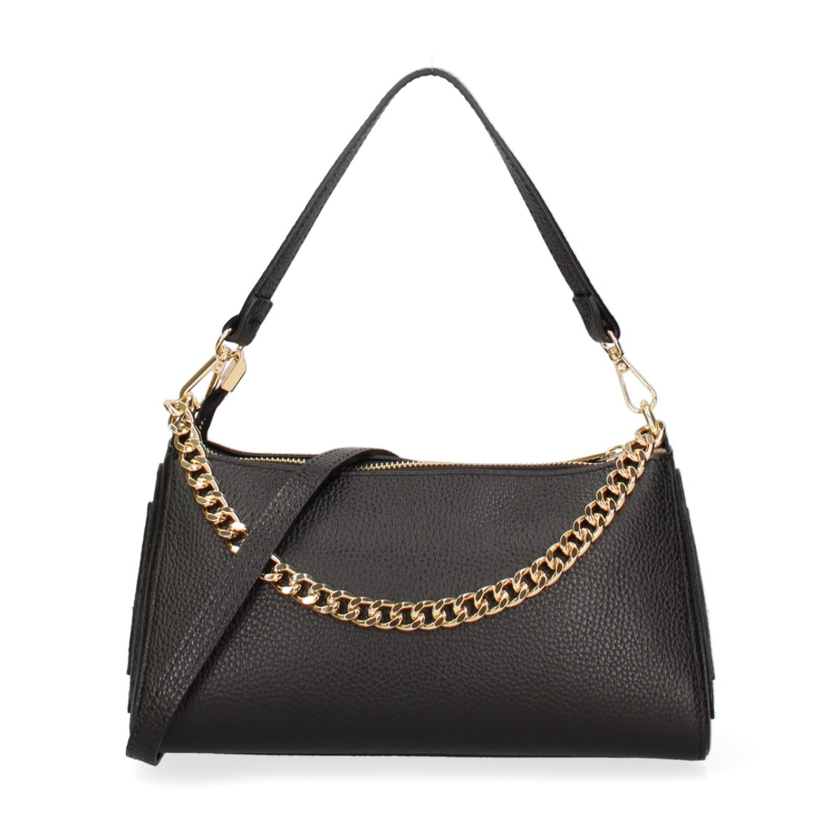Borsa a mano da donna Made in Italy - Modello Seraphina Elite - 100% pelle - 26.0 x 14.0 x 12.0 cm