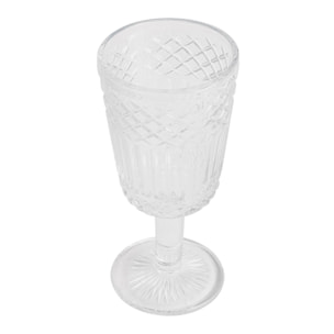 Juego de copas de cristal de 300ml Transparente San Ignacio