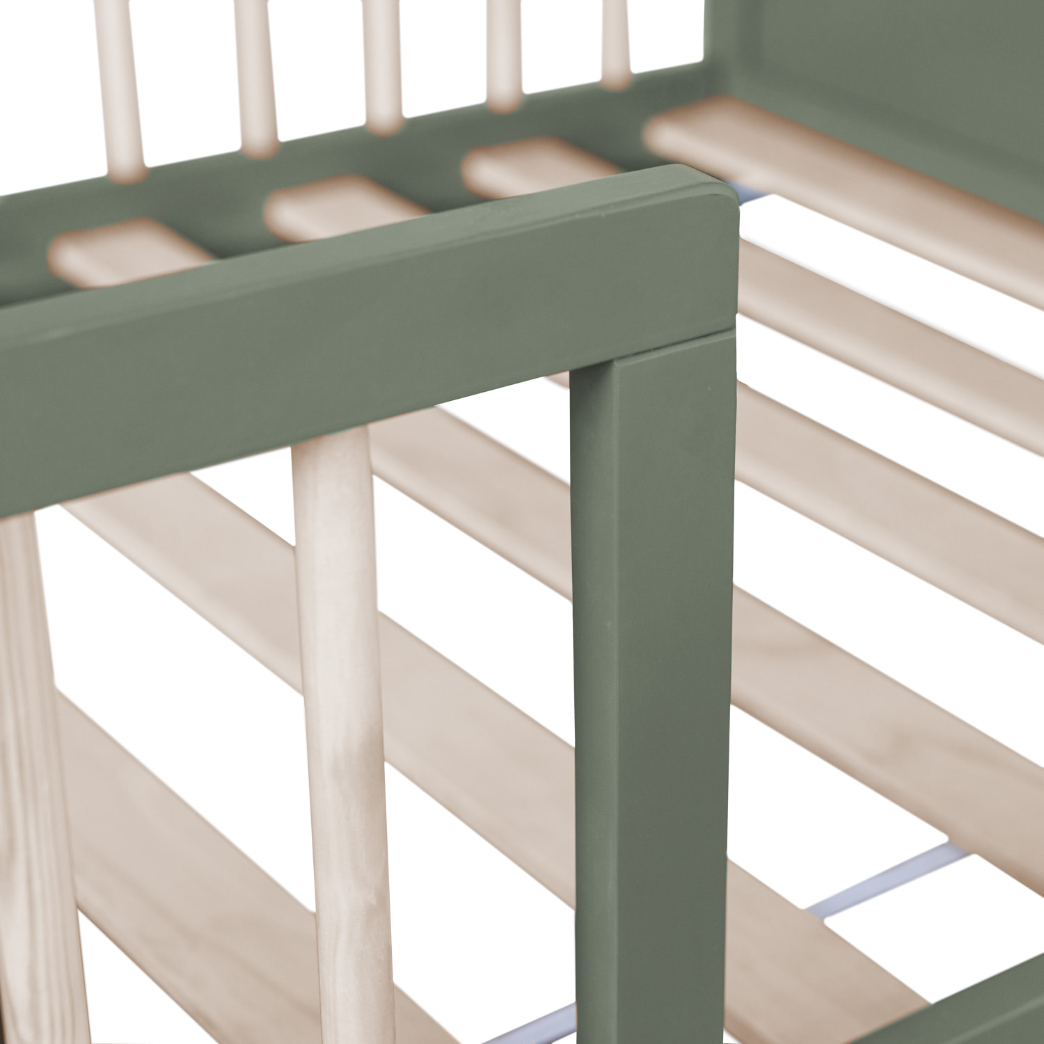 Lit pour enfant 190x90cm vert ADAM