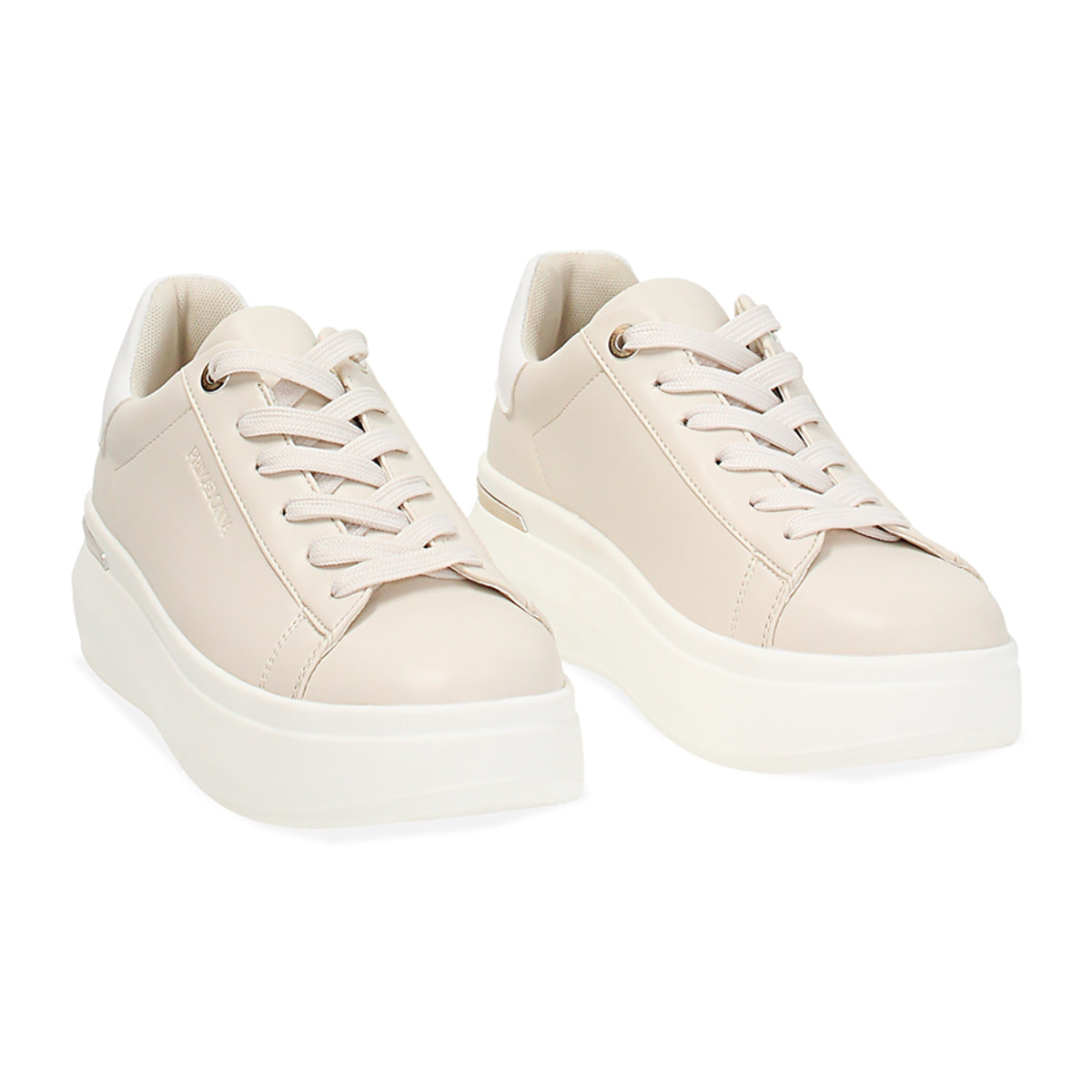 Sneakers donna beige