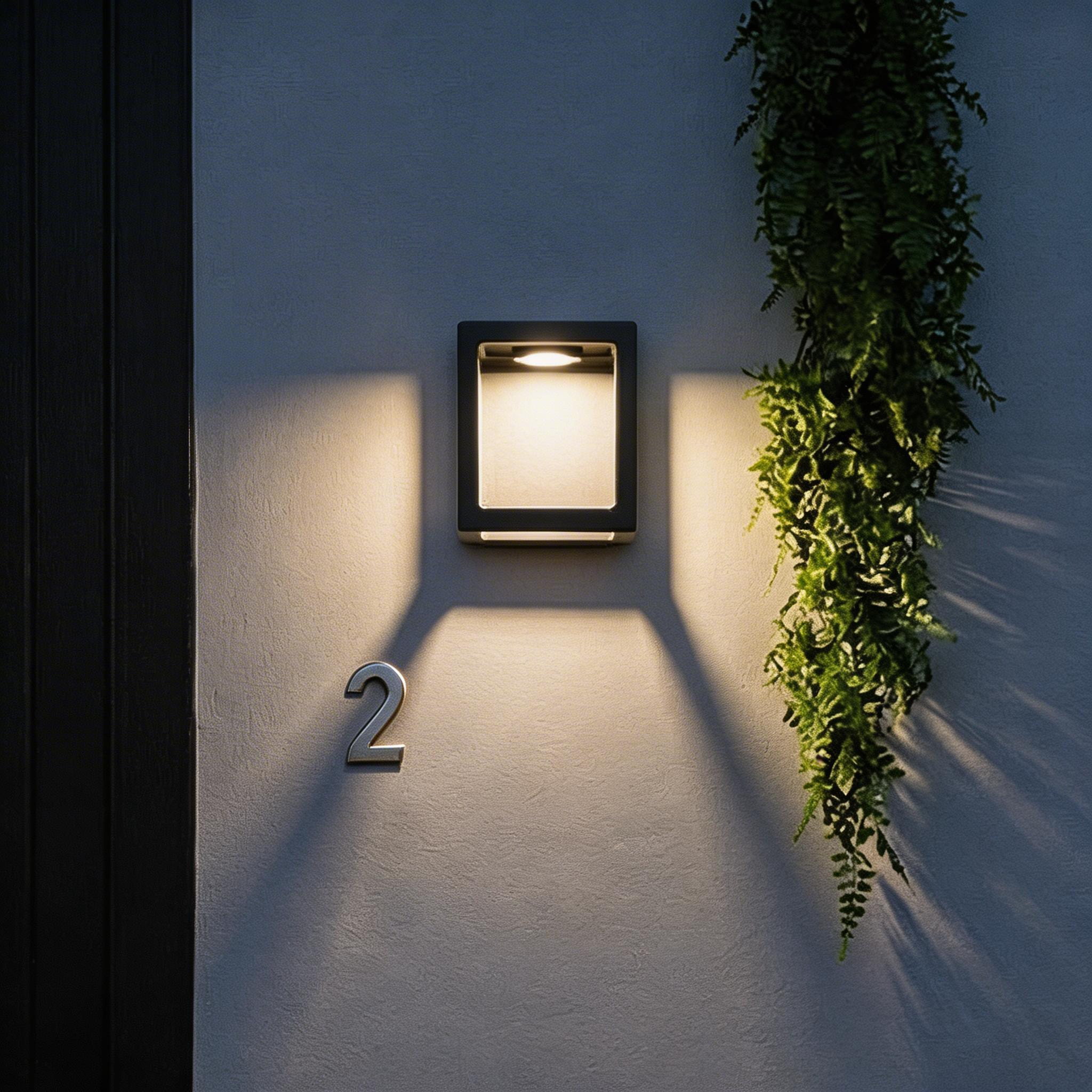 Forlight Aplique Ip65 Box Led 4W 4000K Cemento 208Lm