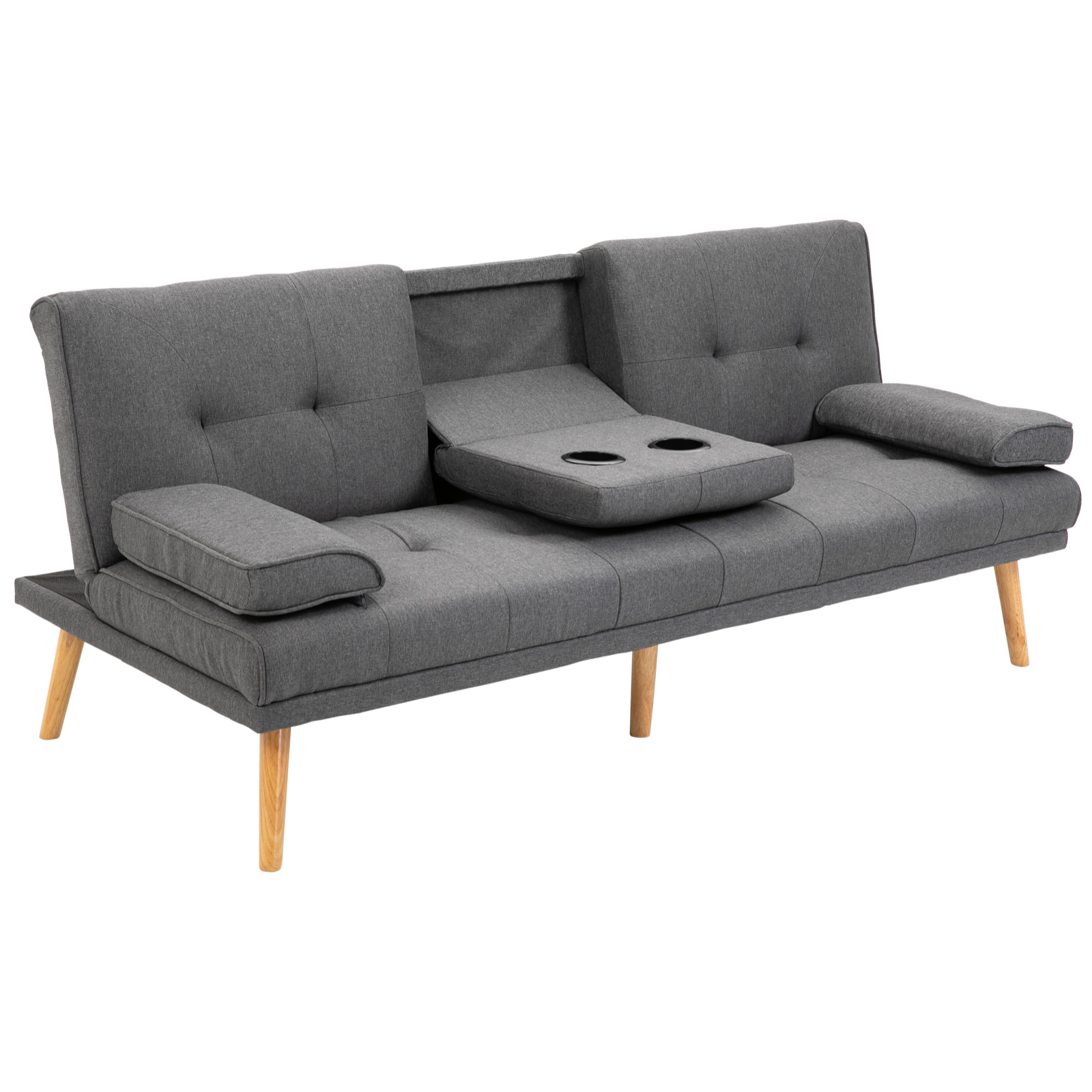 Canapé convertible 3 places design scandinave