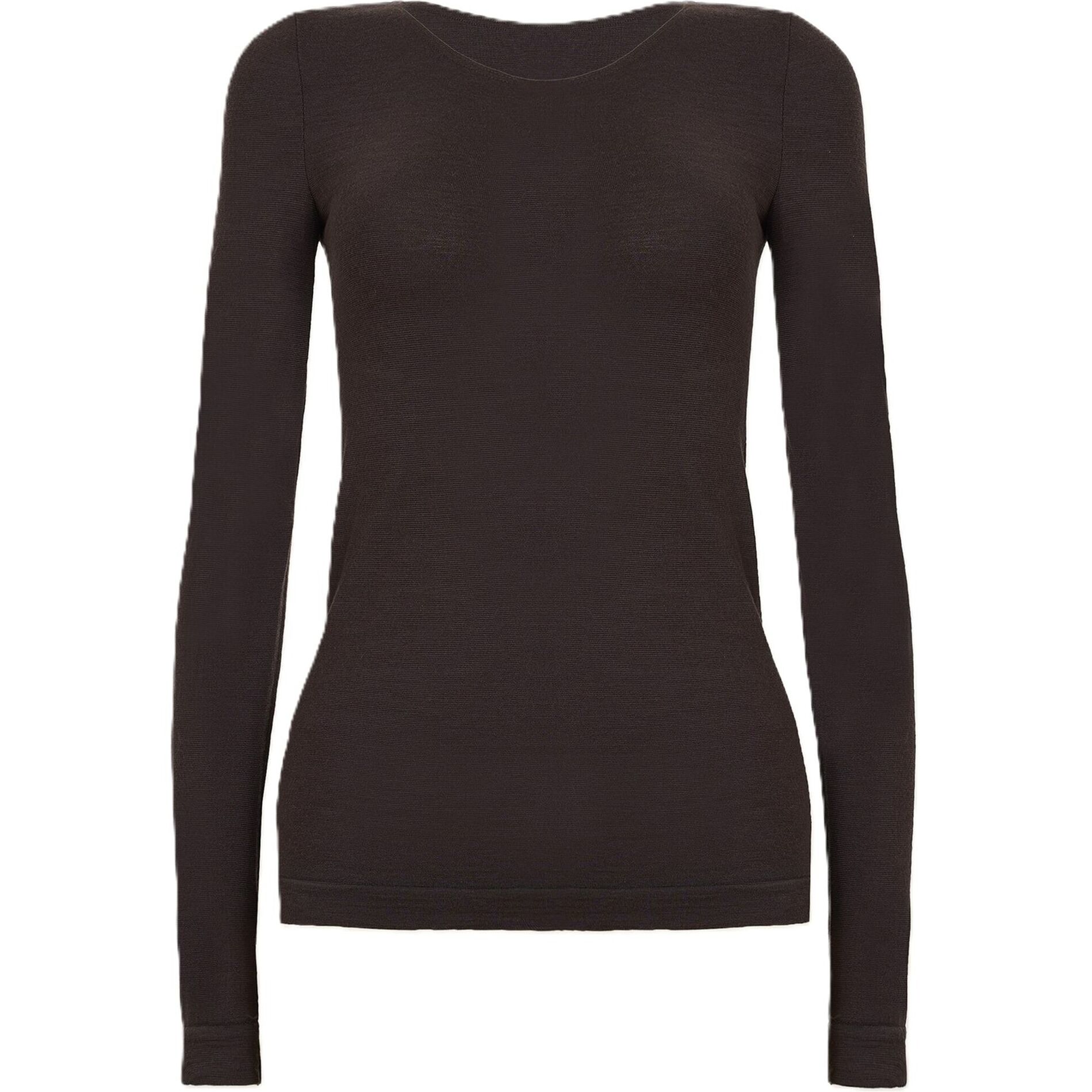 Top Pure Wool Top Long Sleeves