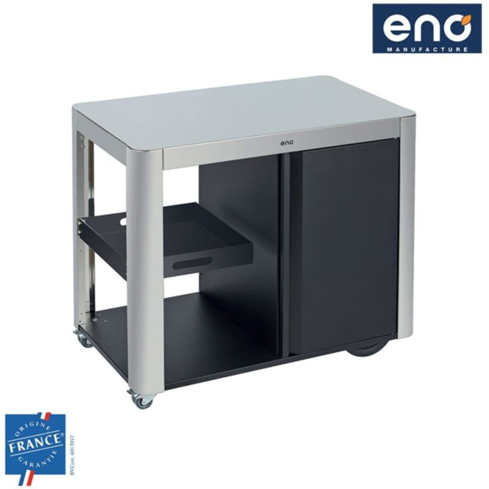 Chariot Plancha ENO ACHILLE Porte Inox