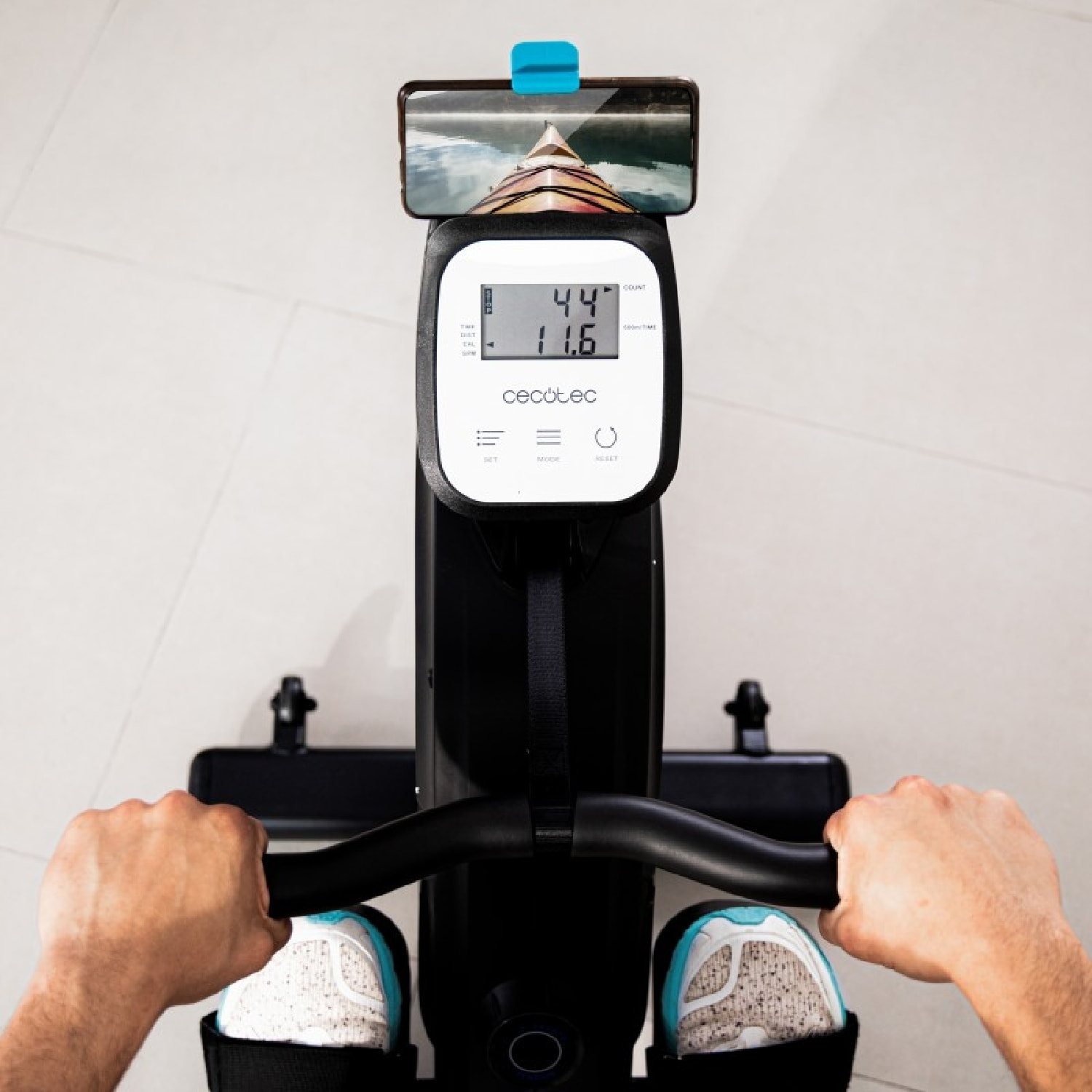 Cecotec Maquina de remo Drumfit Rower 8000 Regatta Cecotec